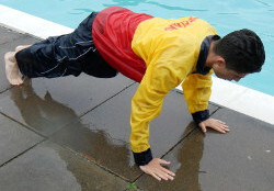 push up in wet clothes
